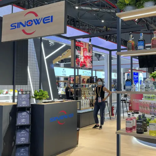Sinowei trade show, western brands into China